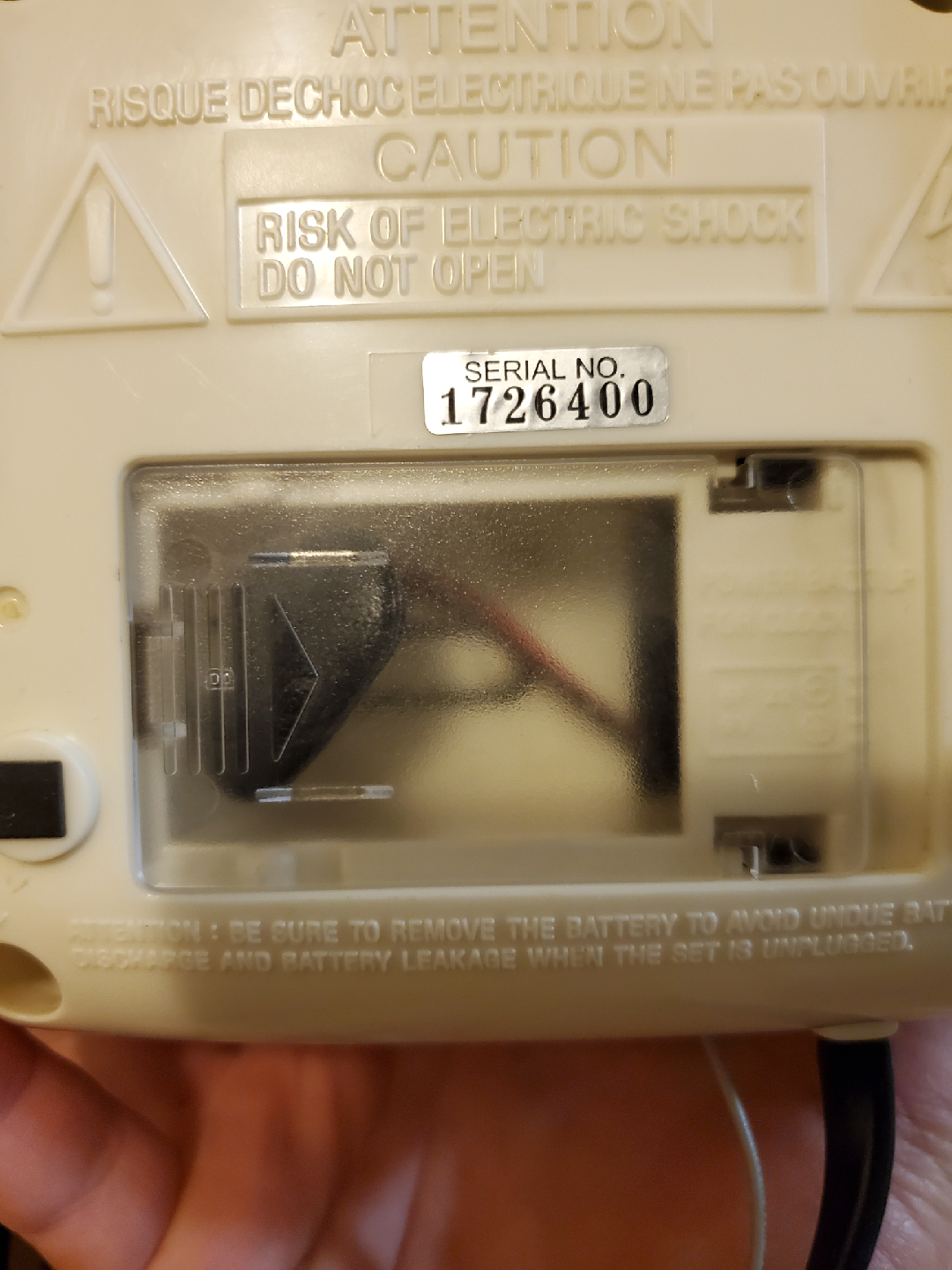 Sony Dream Machine ICF-C121 Clock Radio - photo 3