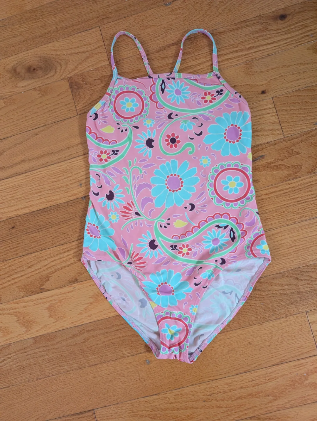 Girls' Floral Swimsuit thumbnail