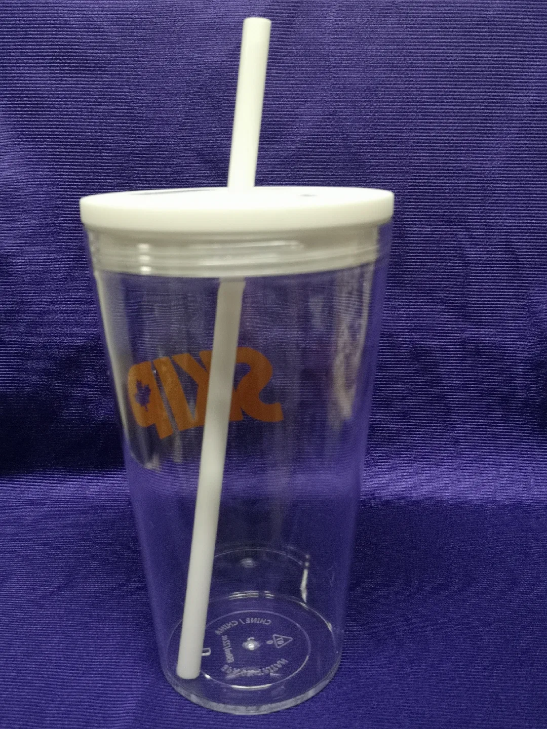 New 22oz *Tritan Reusable Cup + Hard Plastic Straw image indicator(4)