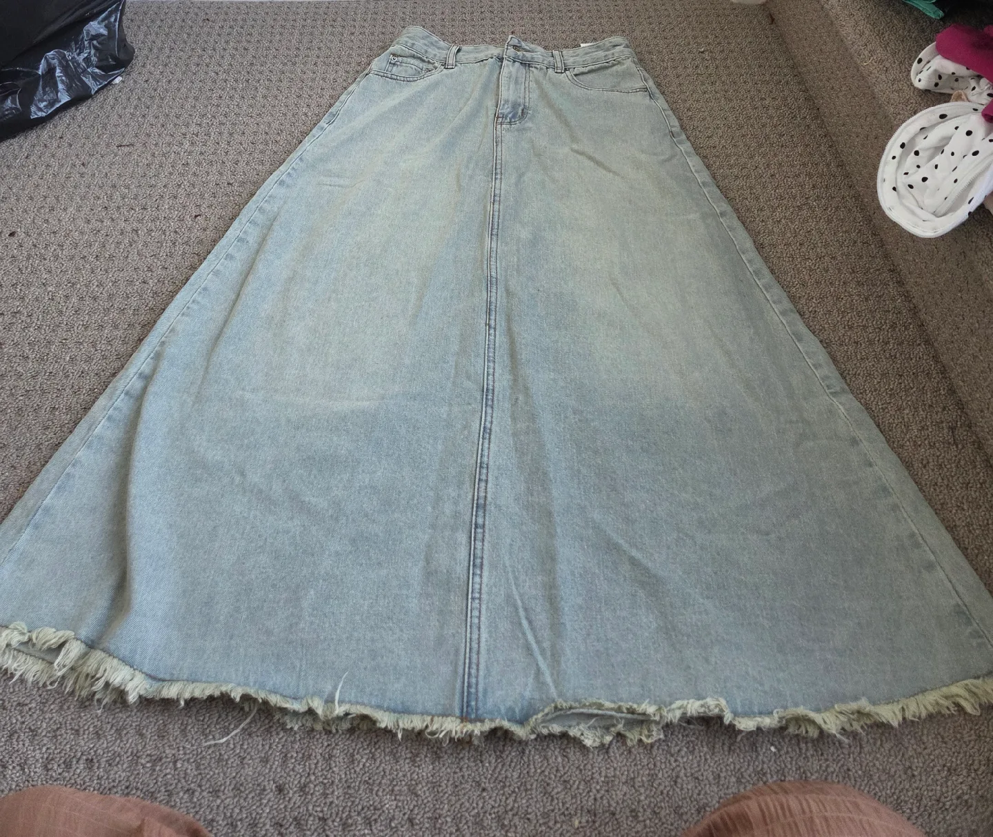 Long Denim Skirts image indicator(3)