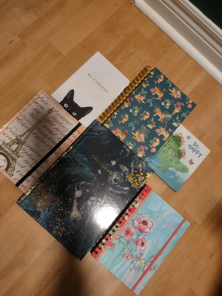 Assorted Notebooks and Sketchbooks - Cute Designs! thumbnail
