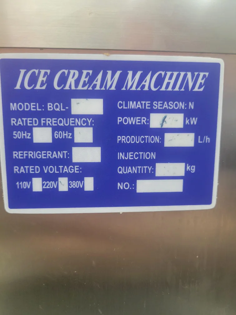 Commercial Ice Cream Machine image indicator(5)