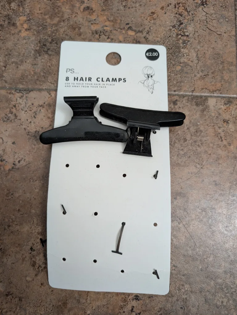 PS... 2 Hair Clamps - Black Food Clips thumbnail