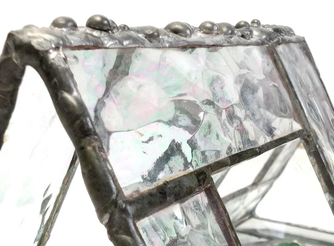 Retro Stained Glass Tealight Holder image indicator(8)