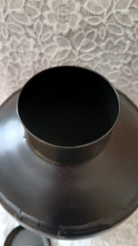 Black metal vase for  $5.00 image indicator(3)