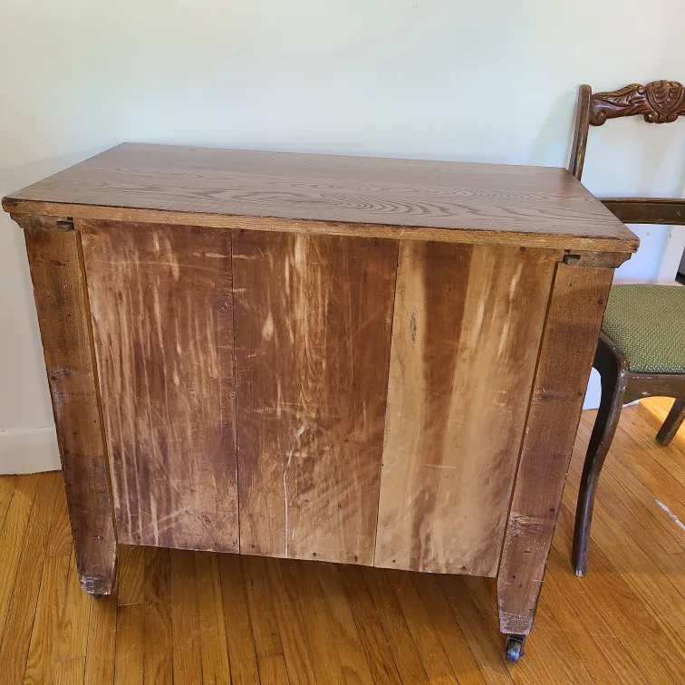 Antique Wooden Sideboard Cabinet image indicator(8)