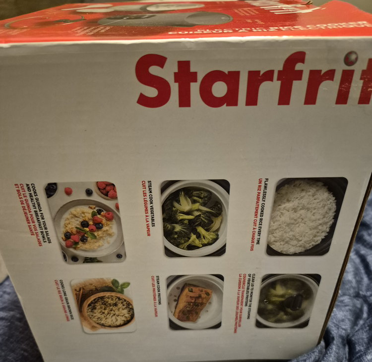 Starfrit Electric 10-Cup Rice Cooker - New in Box! - photo 3