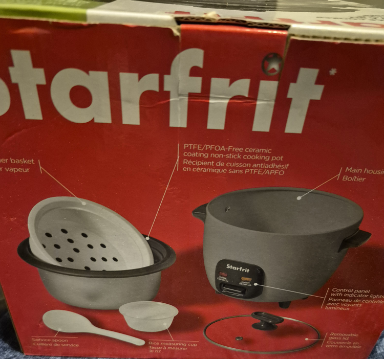 Starfrit Electric 10-Cup Rice Cooker - New in Box! - photo 4