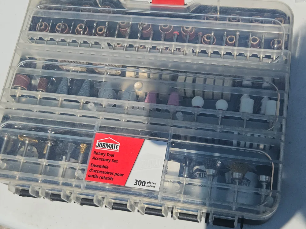 Jobmate Rotary Tool Accessory Set - 300 Pieces thumbnail