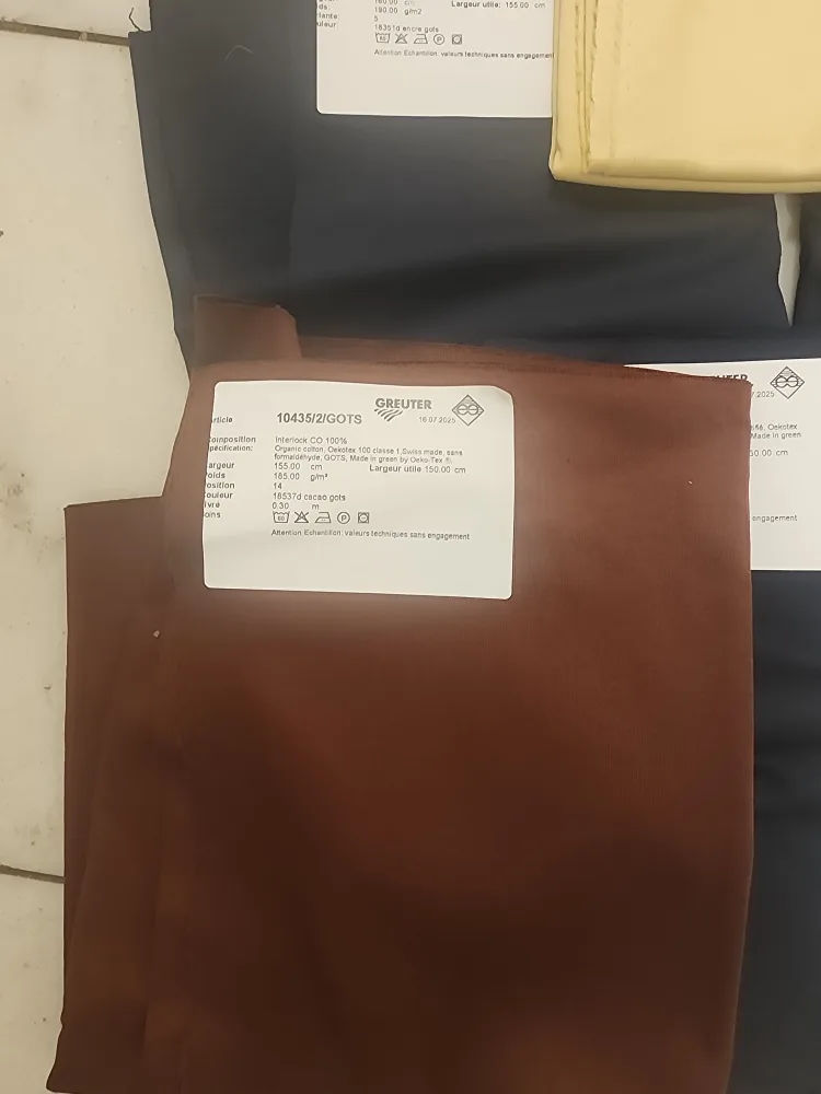 Greuter Organic Cotton Fabric Samples image indicator(7)