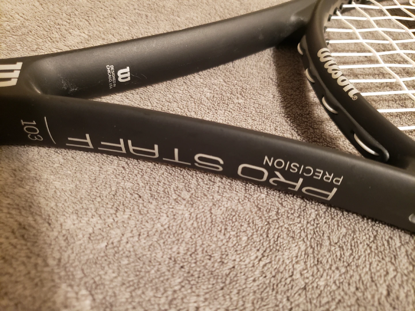 Wilson Pro Staff Precision 103 Tennis Racquet - 4 1/8" - photo 4
