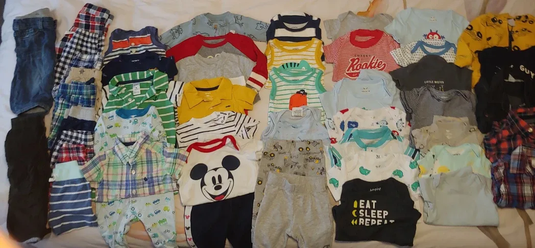Baby boy Clothes Bundle -3-12 months thumbnail