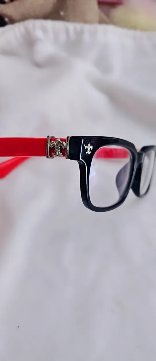 Black & Red Frame Glasses thumbnail