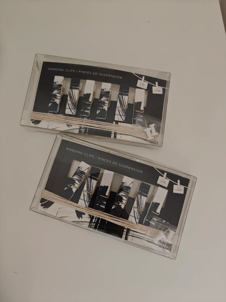 Alliteration Hanging Clips - 6 Pcs thumbnail