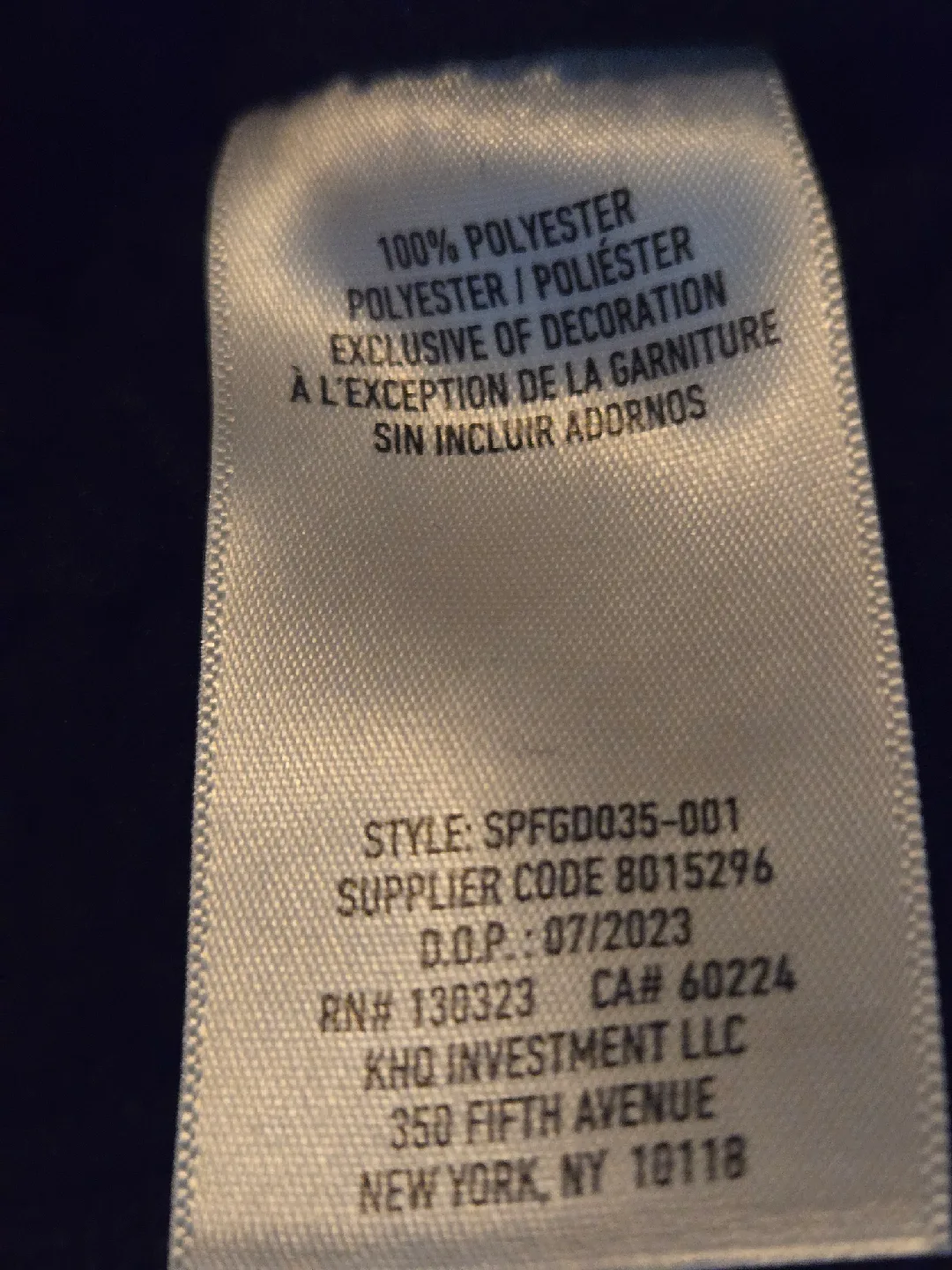 Spyder Women's Black Fleece Jacket Size S image indicator(4)