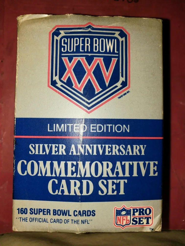 Super Bowl XXV Silver Anniversary Card Set thumbnail