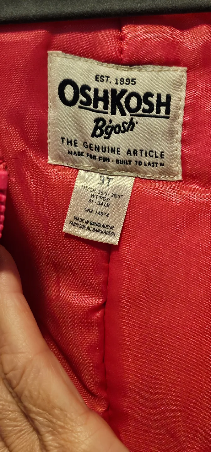 OshKosh B'gosh 3T Red Polka Dot Snowsuit image indicator(2)