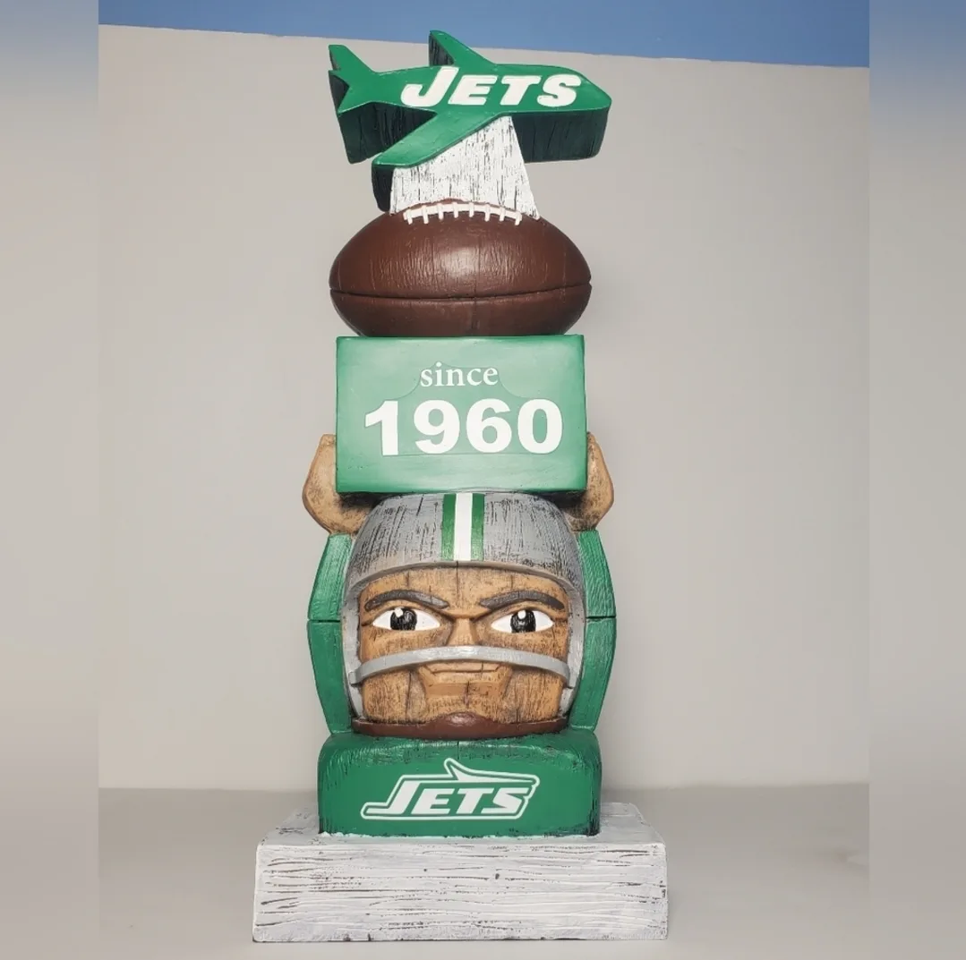 New York Jets Wooden Totem image indicator(7)