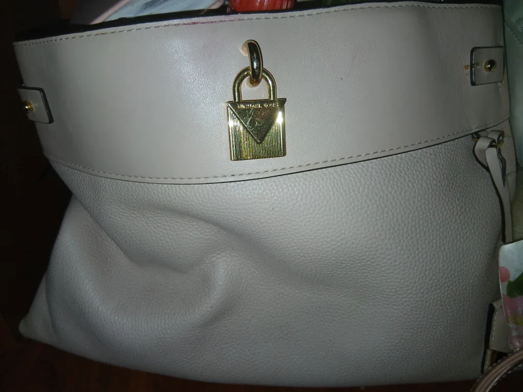 Baby Pink Michael Kors Tote Bag Purse thumbnail