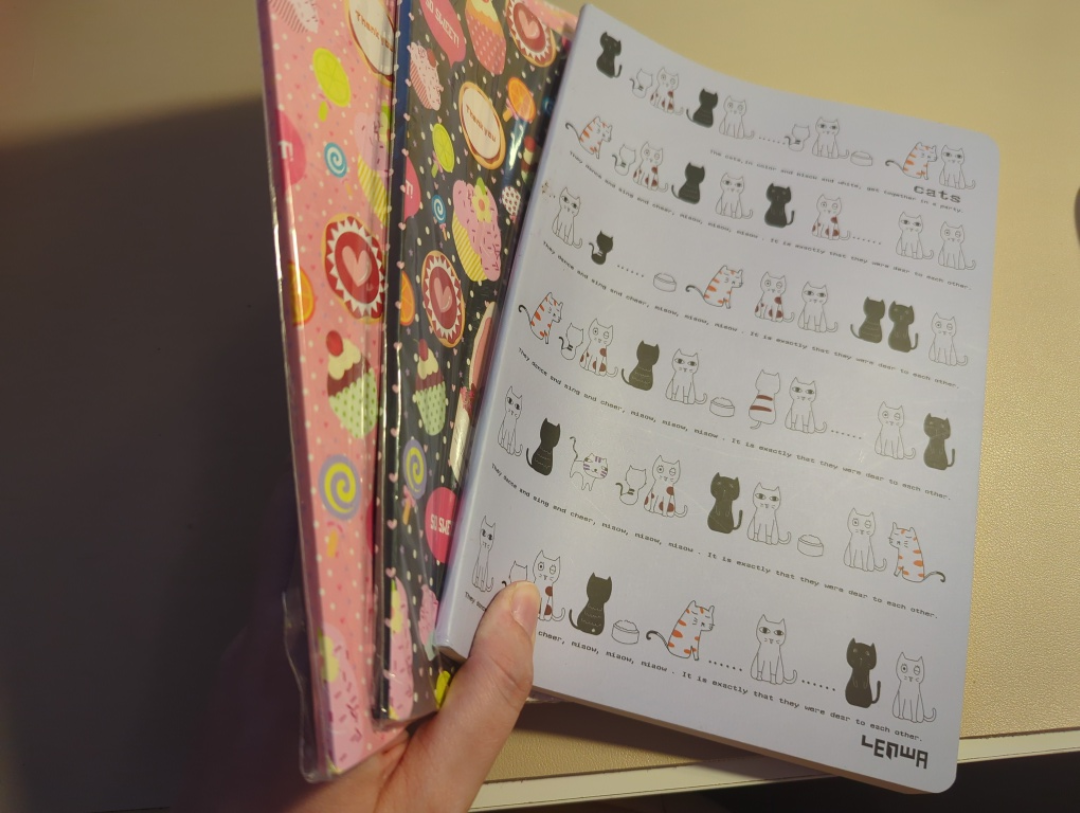 Set of 3 Cute Notebooks - photo 2