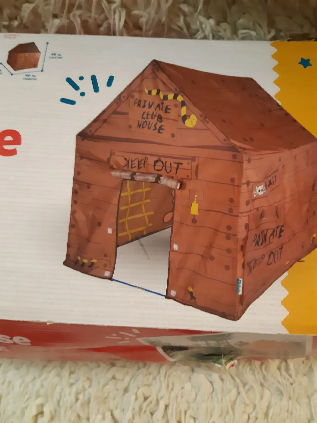 Pacific Play Tents Club House Play House 🥕 thumbnail