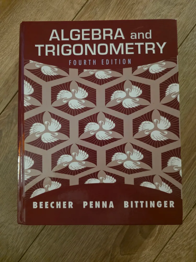 Algebra and Trigonometry 4th Edition Textbook thumbnail