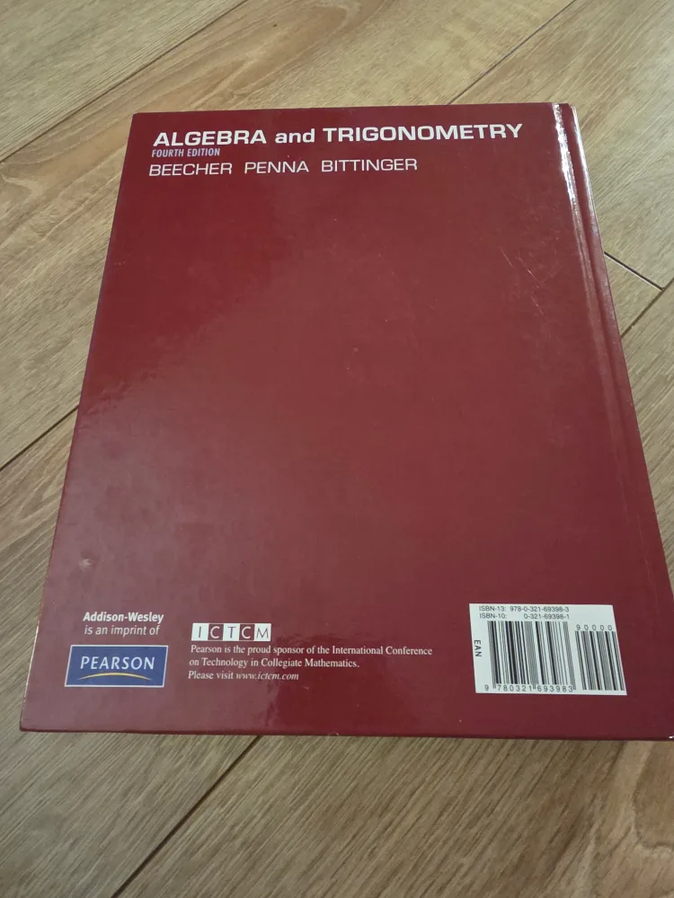 Algebra and Trigonometry 4th Edition Textbook image indicator(2)