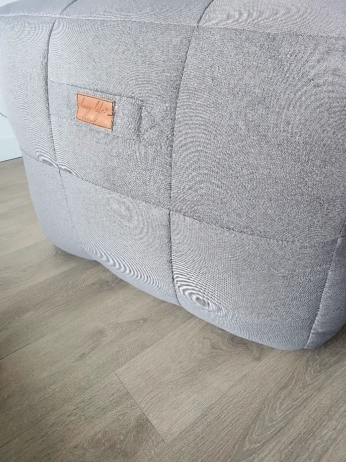 Lazy Life Paris Bean Bag Chair - Grey image indicator(2)
