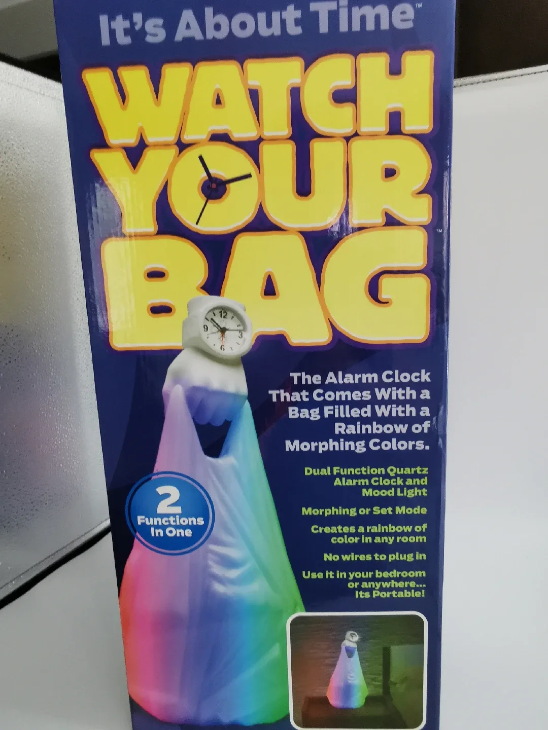 It's About Time Watch Your Bag Alarm Clock image indicator(2)