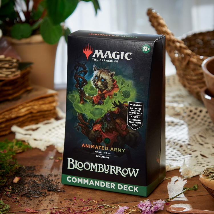 Magic The Gathering: BloomBurrow Commander Deck - Animated Army