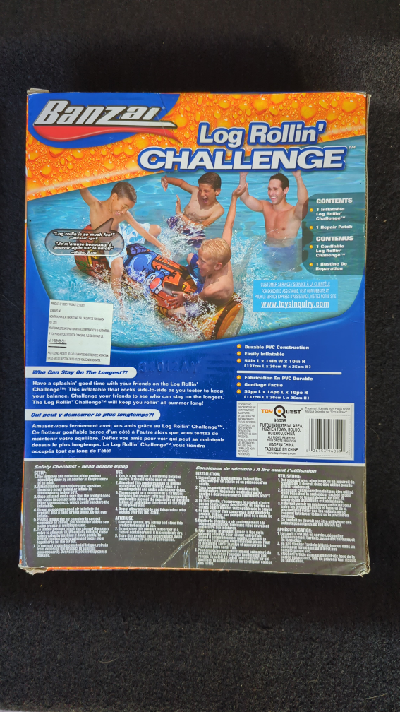 Banzai Log Rollin' Challenge - photo 2