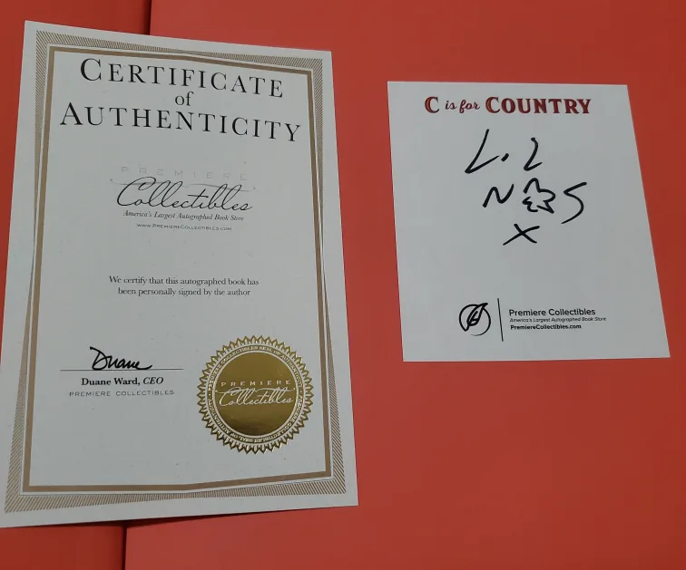 Signed Lil Nas X picture book image indicator(2)