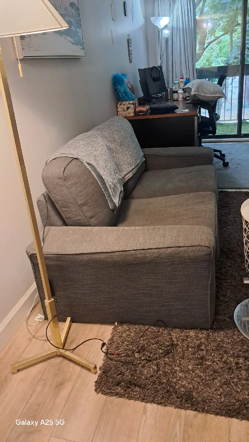 Grey 2-Seat Sofa image indicator(5)