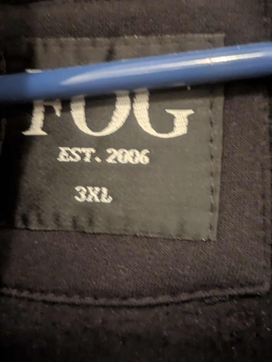 FOG Essentials Black Hoodie - 3XL - photo 2