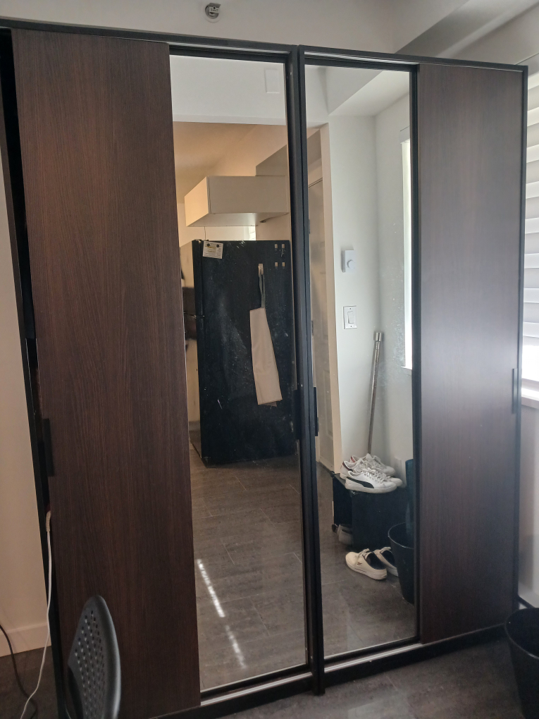 Ikea Sliding Door Wardrobe with Mirror