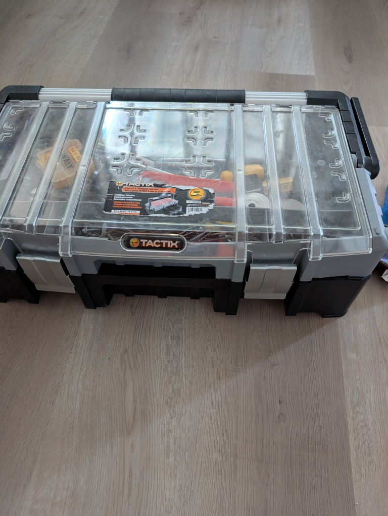 Tactix Tool Box with Tools