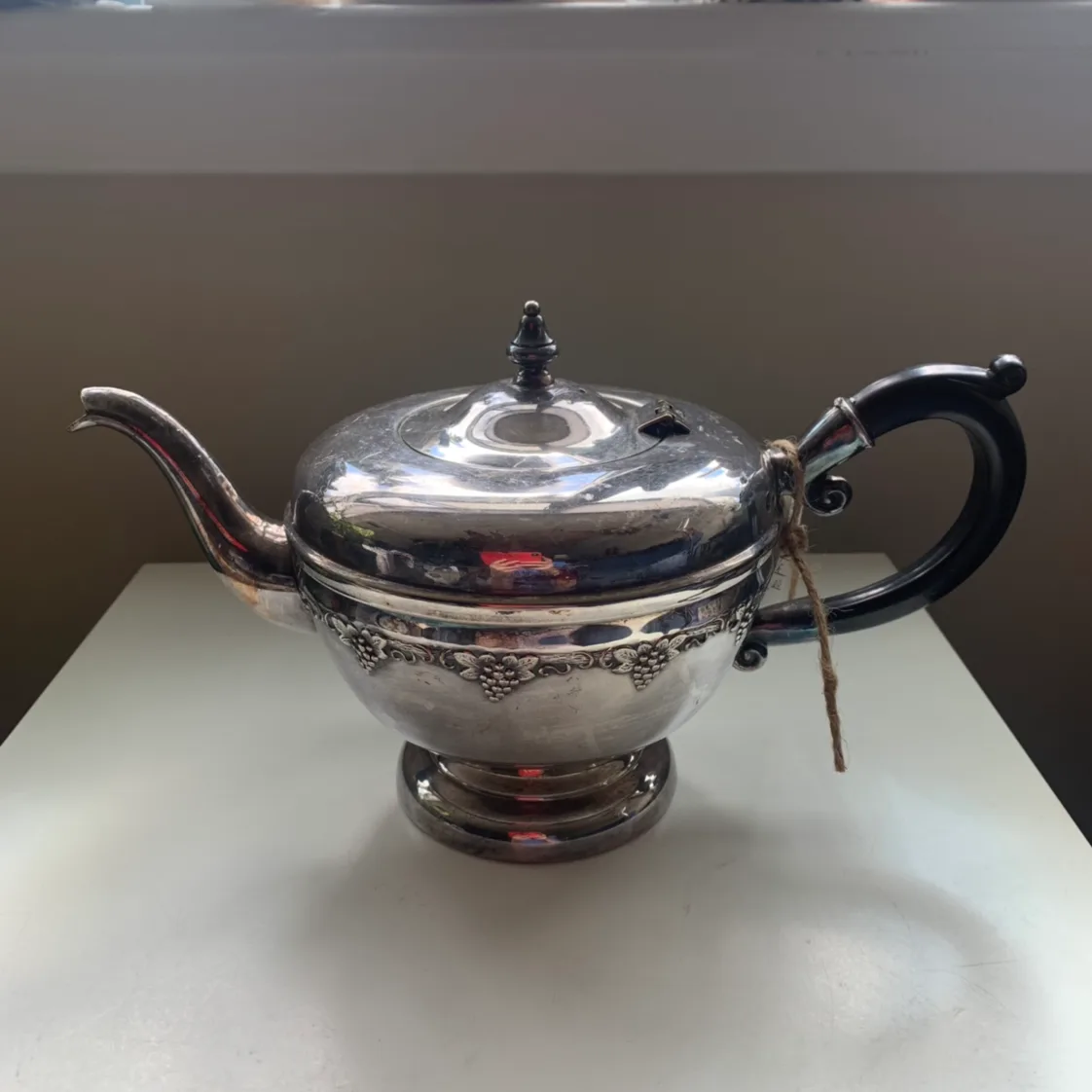 Antique silver plated tea service thumbnail