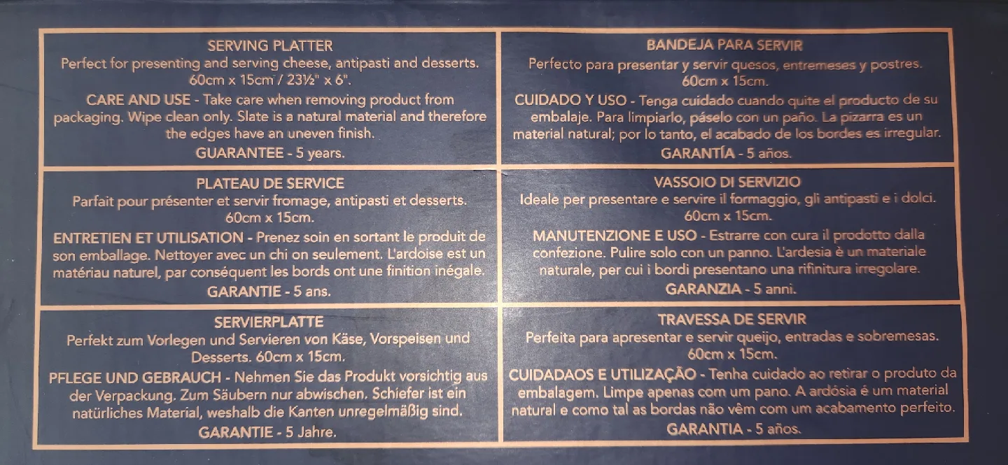 Artesa Serving Platter - New in Box image indicator(4)