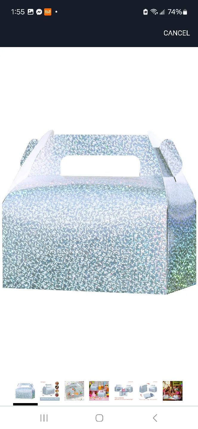 Unicopak Party Favor Boxes, 10 Pack thumbnail