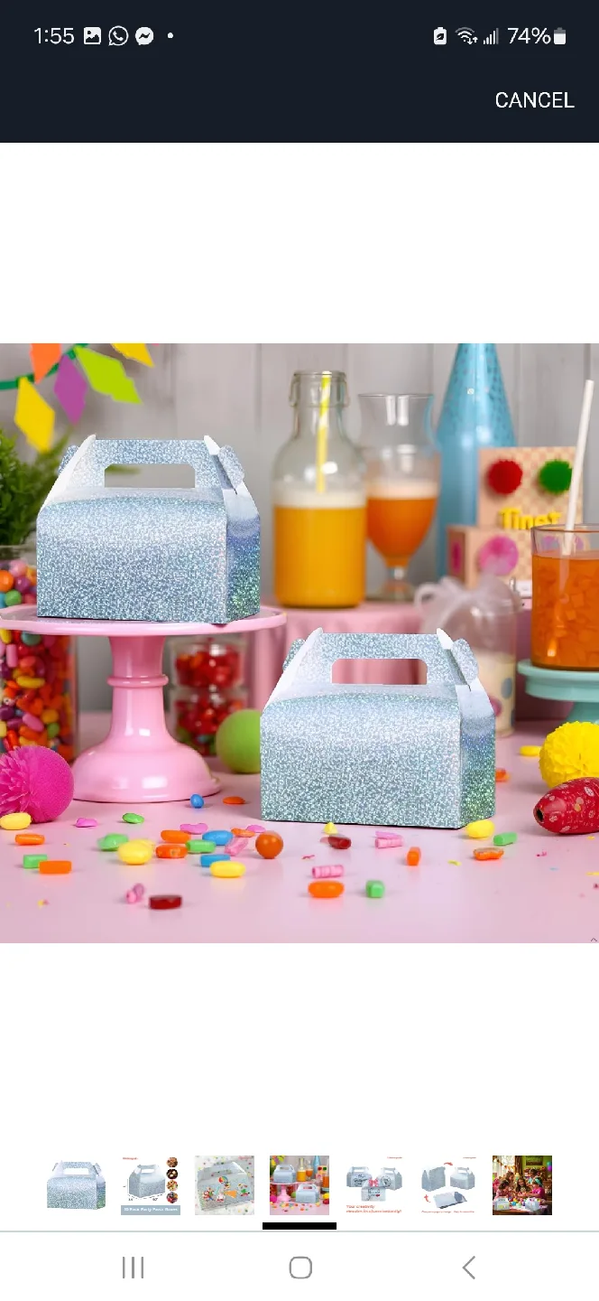 Unicopak Party Favor Boxes, 20 Pack image indicator(3)