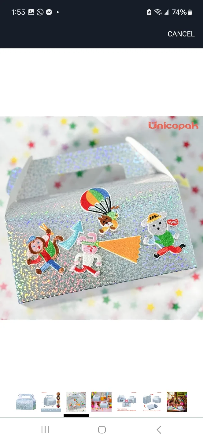 Unicopak Party Favor Boxes, 20 Pack image indicator(4)