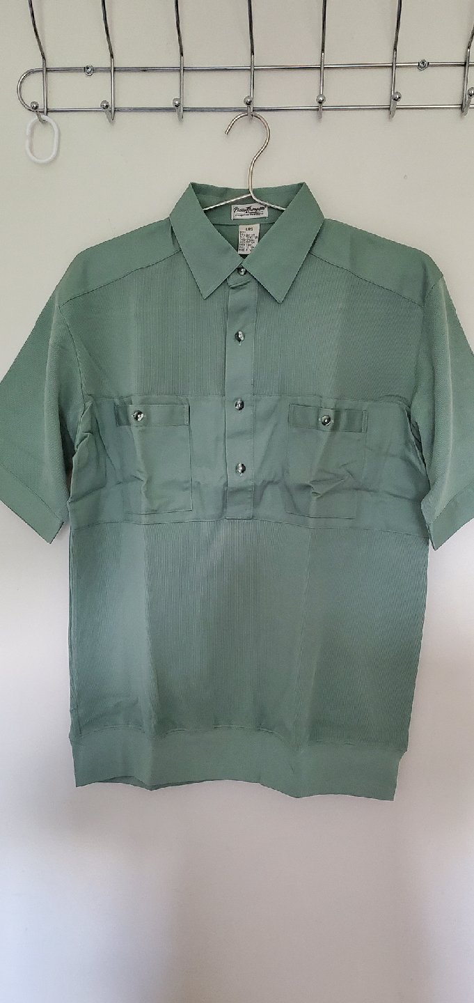 Norm Thompson LRG Green Short Sleeve Shirt