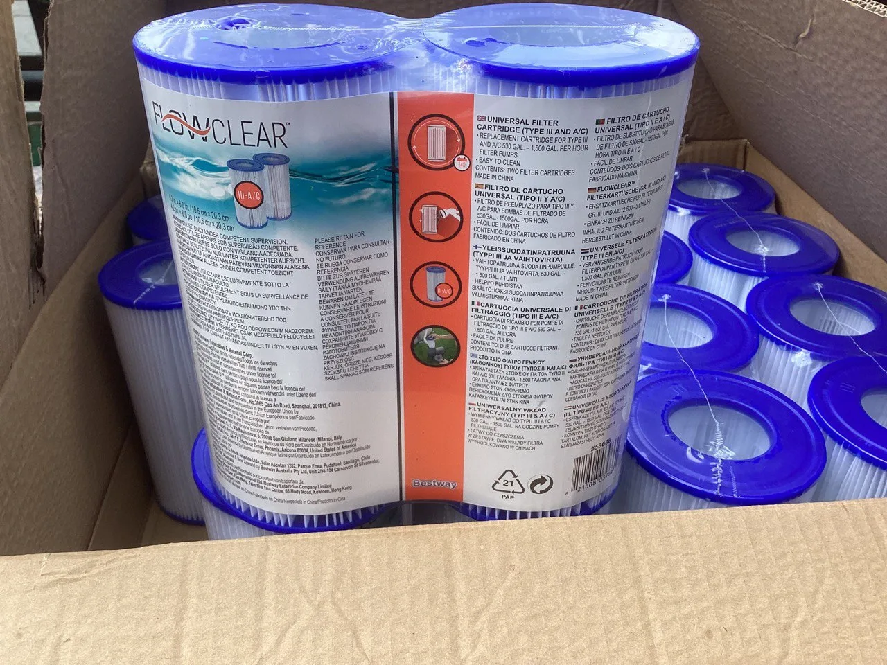 Bestway Flowclear Filter Cartridge (Type III/A/C) thumbnail