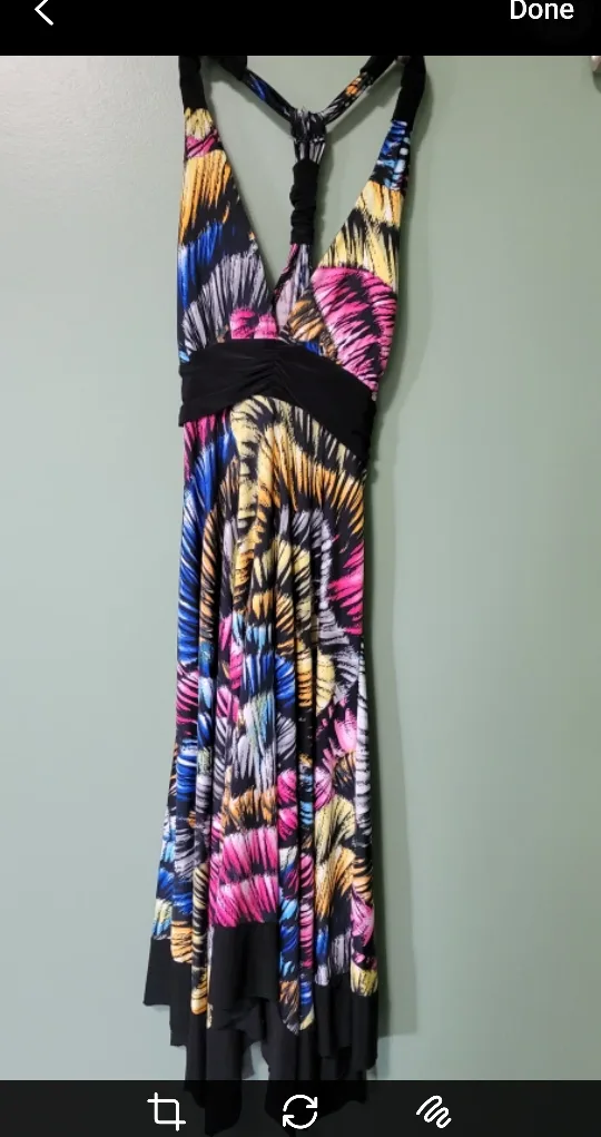 Colorful Halter Dress thumbnail