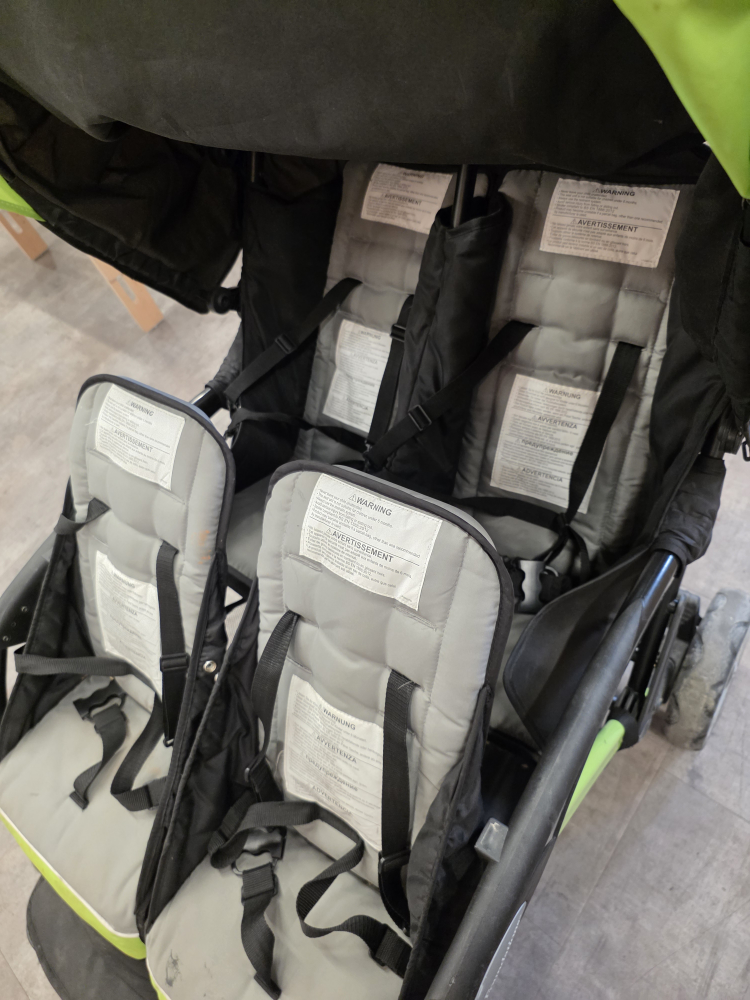 4 Kids Stroller - Green & Black - photo 3
