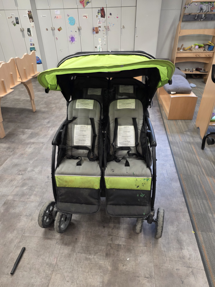 4 Kids Stroller - Green & Black - photo 5
