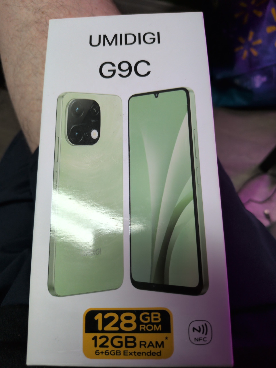 UMIDIGI G9C - 128GB ROM, 12GB RAM (New)