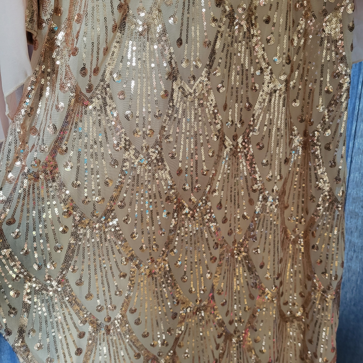 New Sequin Dress with Cape - photo 4