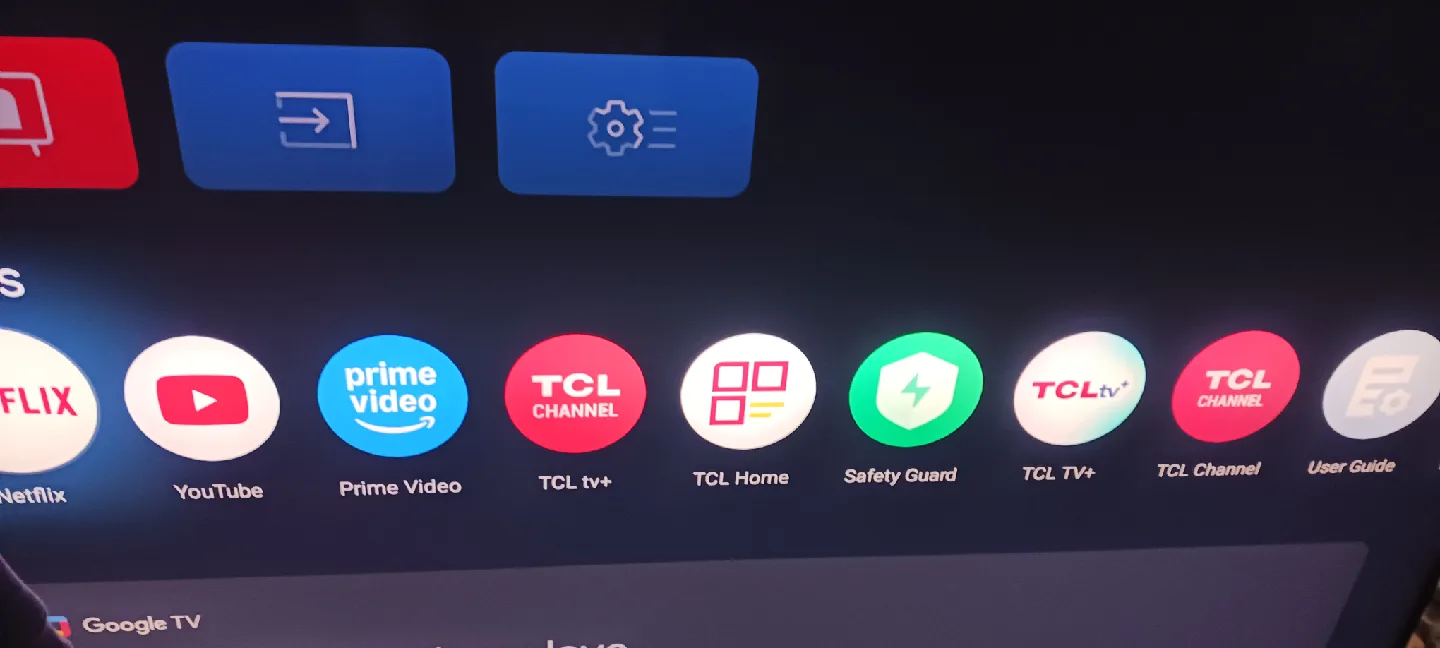 TCL TV Remote
