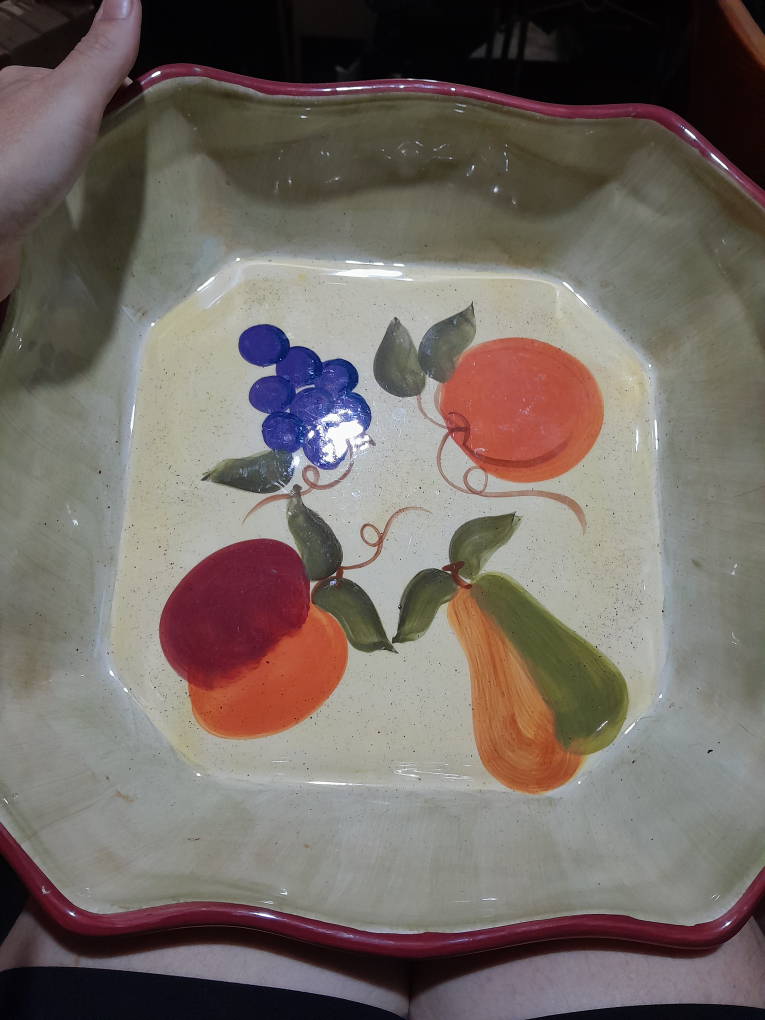 Medici Hand Painted Collection Bowl